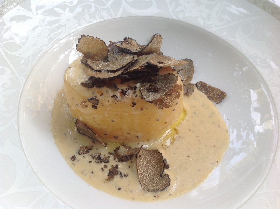 Noirmoutier potato with truffles