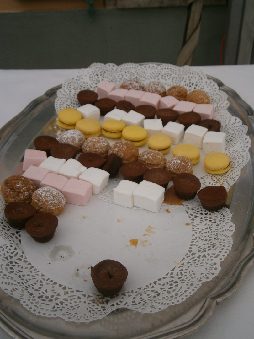 One of the dessert platters